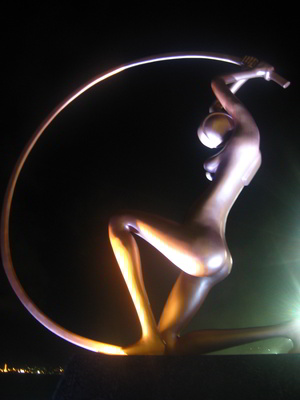 Brasilianerin Skulptur - Brasilianische Frau
